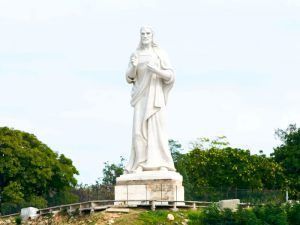 Statue des Christus in Casablanca