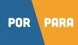 por and para
