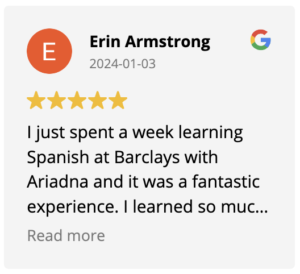 group spanish classes - review